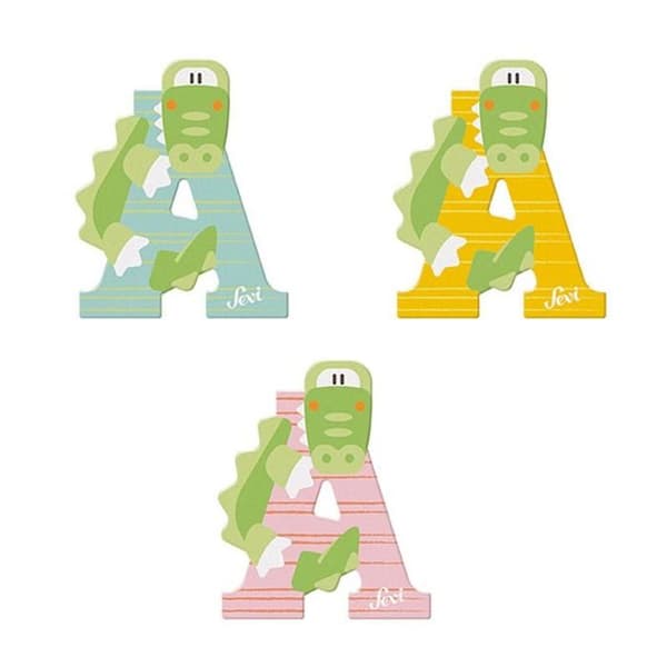 Sevi - Bokstav A - Alligator