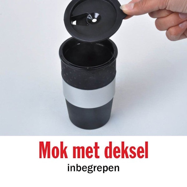 Automatisk kaffebryggare - Ej specificerad - 12V - 170W - Pod-kompatibel - Tvättbart filter