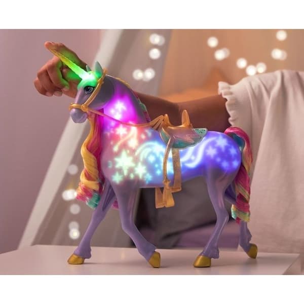 Unicorn Academy Interactive Unicorn med ljud och ljus Wildstar Regnbåge