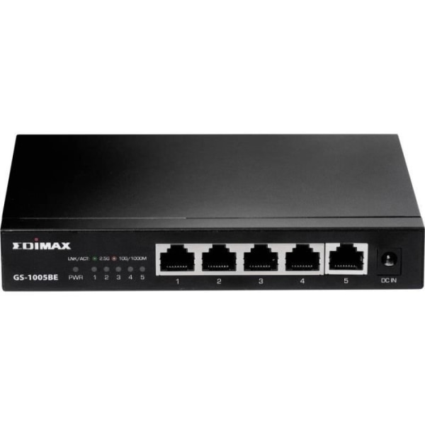 EDIMAX GS-1005BE Nätverksswitch 5 portar 2,5 Gbit/s