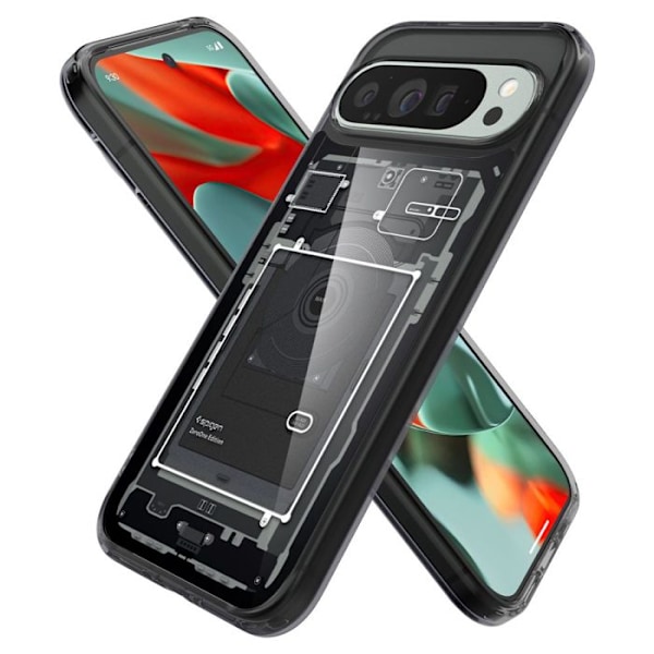 Coque Spigen Ultra Hybrid för Google Pixel 9 Pro XL (Zero One) Matte svart