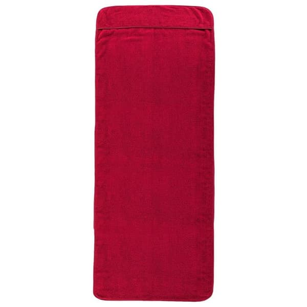 Strandhanddukar 2 st bordeaux 60x135 cm tyg 400 GSM