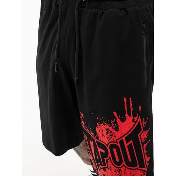 Kort Tapout Blashed svart röd XXXL