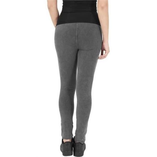 Dam Urban Classics Denim Jersey Leggings Grå Kol S