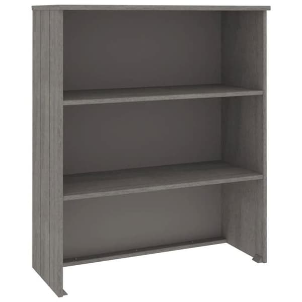 vidaXL HAMAR Sideboard Top Ljusgrå 85x35x100 cm Furu 340511