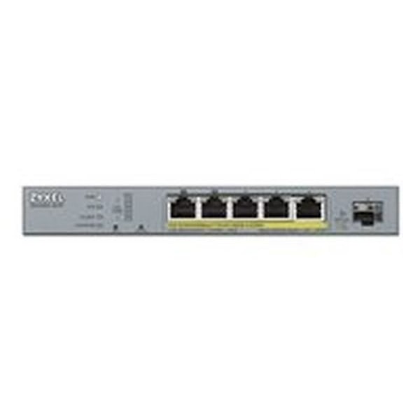ZYXEL Switch 6 Port hanterad CCTV PoE Switch lång körd