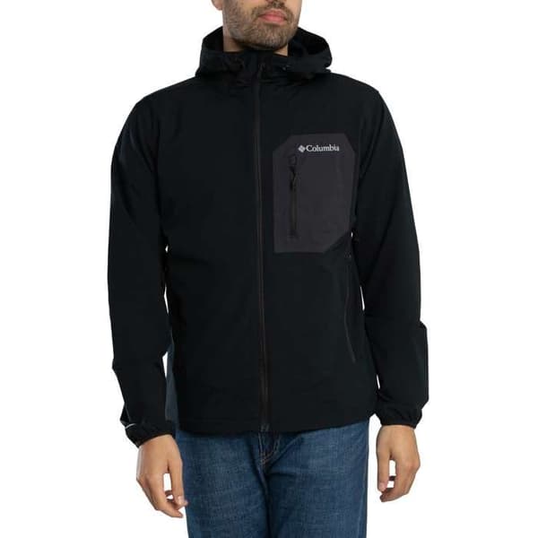 Tall Heights III Softshelljacka med huva - Columbia Svart S