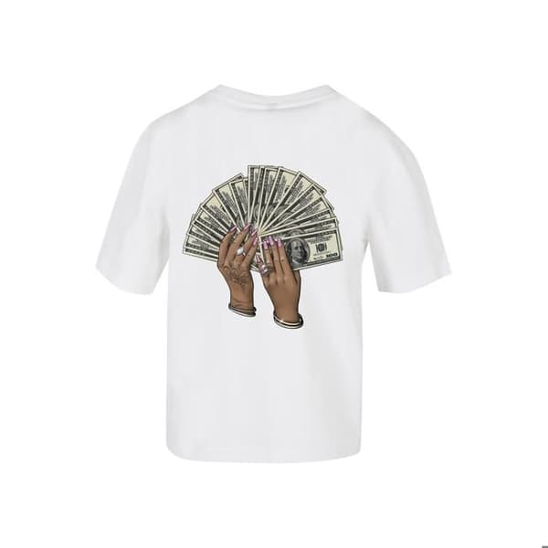 T-shirt dam Miss Tee B**ch Better - vit Vit jag
