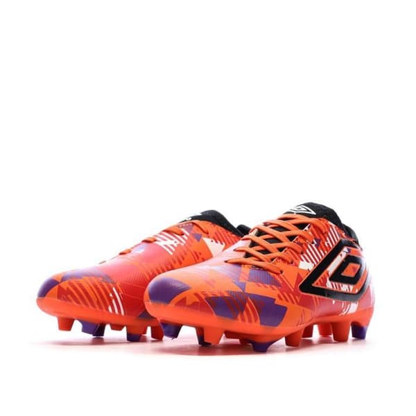 Röda Fotbollsskor för Killar Umbro Apelsin 35