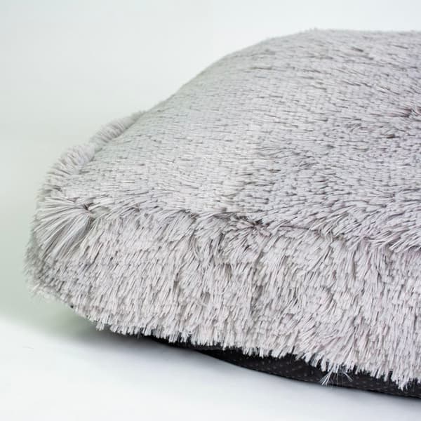 Mjuk hundkudde Duvoplus - Grå - 76x56x13 cm ljusgrått