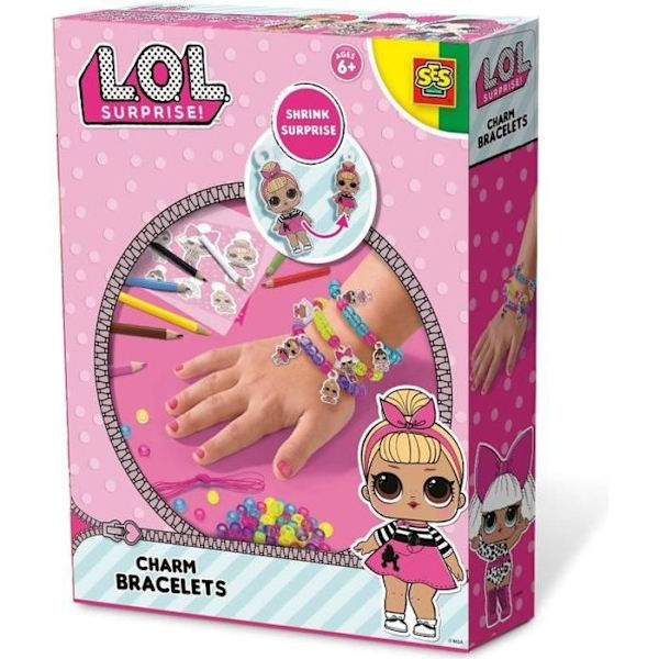 L.O.L berlockarmband Flerfärgad