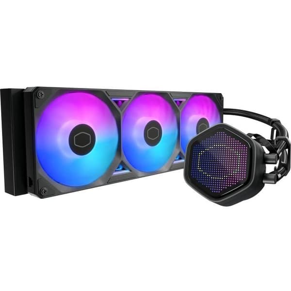 COOLER MASTER - MasterLiquid 360 Atmos II Pixel LED - Vattenkylning AIO - Fläktar 120mm
