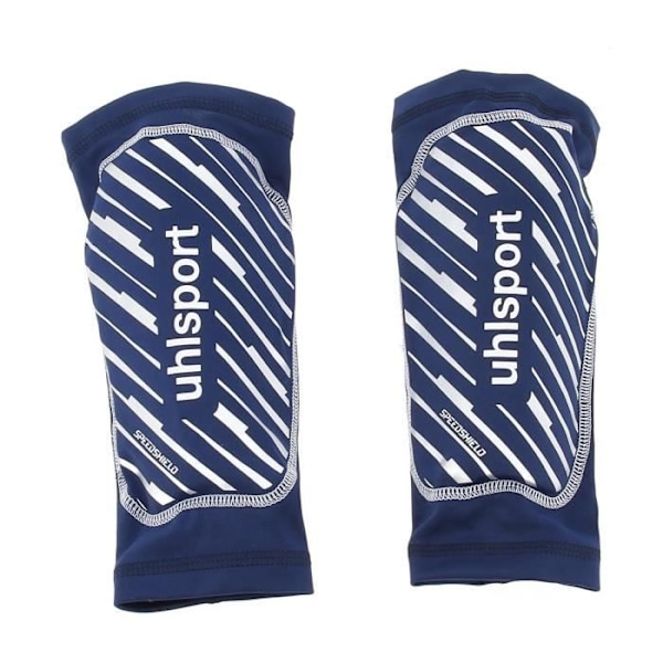 Speedshield fotboll benskydd - Uhlsport - Blå - Lätt och anatomisk Blå jag