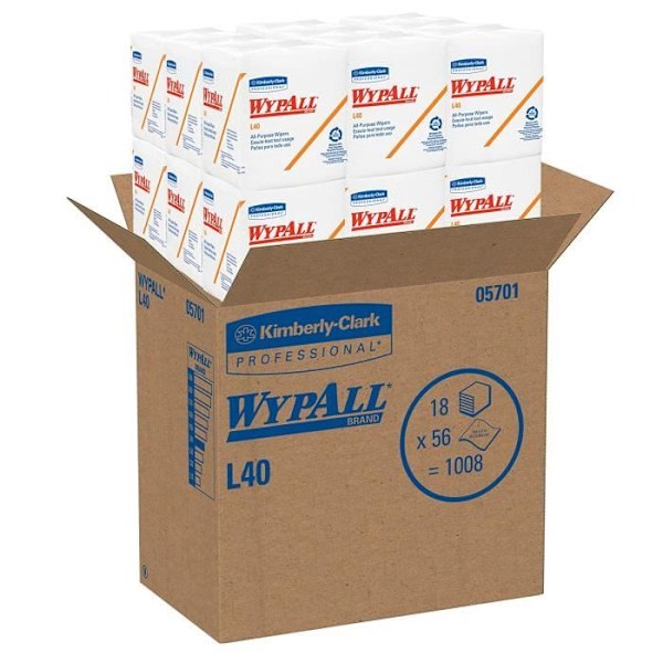 Wypall 7471 L40 Torkare 56 vikta storlekar 1 lager vitt paket med 18 - 05701