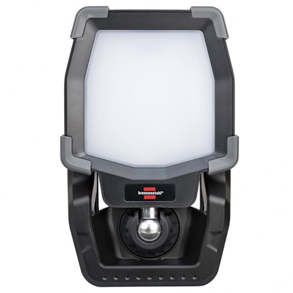 BRENNENSTUHL - Clip-on LED arbetsbelysning CL 4050 MA uppladdningsbar, justerbar (40W, 3800lm, IP65, extern batterifunktion) Svart