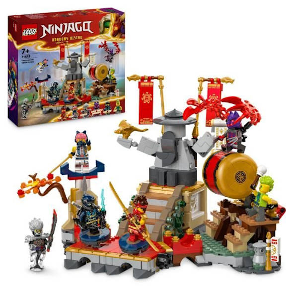 LEGO® NINJAGO® 71818 Tournament Battle Arena - Ninja Action Toy för barn Flerfärgad