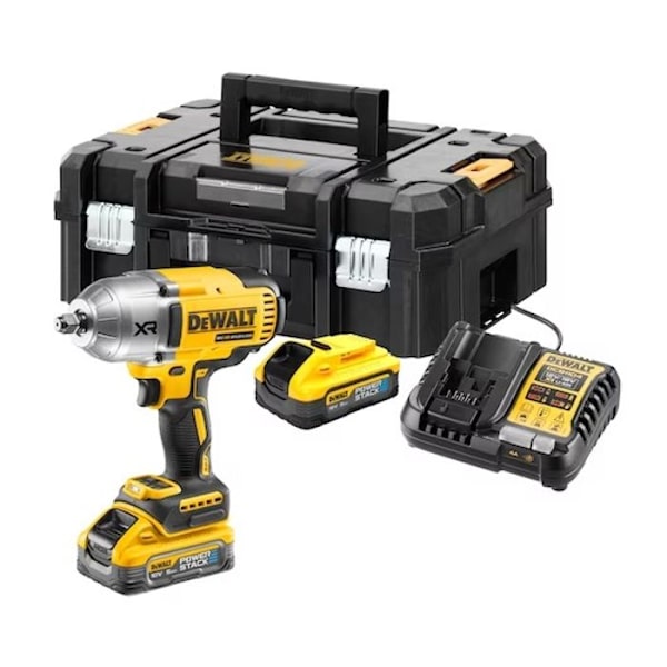 Boulonneuse 1/2” XR 18V DEWALT 5Ah Li-Ion Borstlös 1396 Nm Säkerhetsring - DCF900H2T-QW