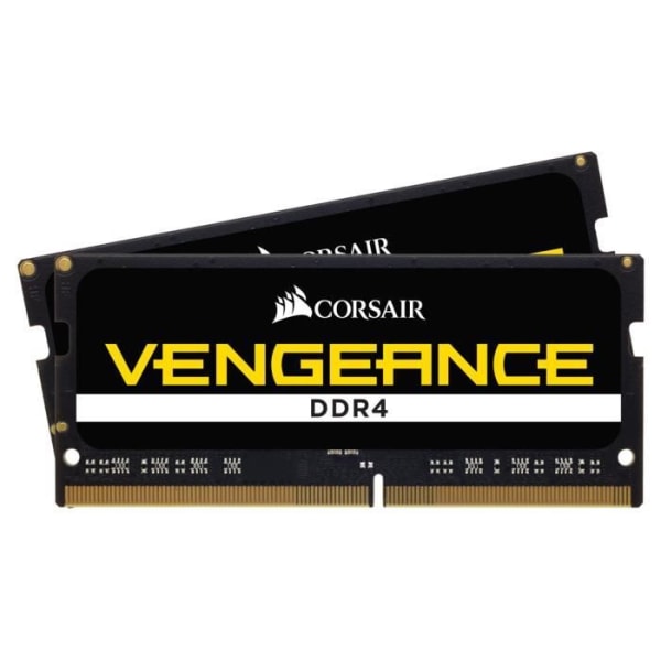 Corsair Vengeance SO-DIMM DDR4 64GB (2x 32GB) 2666MHz CL18 - Dual Channel DDR4 PC4-21300 RAM Kit - CMSX64GX4M2A2666C18 (