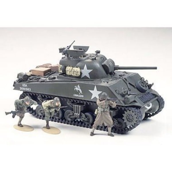 Modellsats - TAMIYA - Sherman M4A3 75mm - Skala 1:35