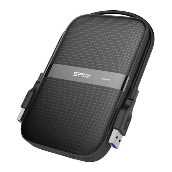 Extern hårddisk - Silicon Power - Armor A60 - 5To - Stöttålig - USB 3.2