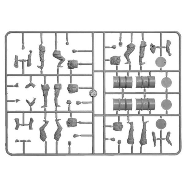 Modellbyggsats - Mini Art - MA35366 - Skala 1:35 - Tyska soldatfigurer - 5 delar