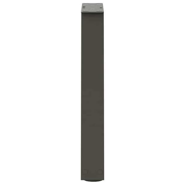 vidaXL V-formade soffbordsben, 2 stycken, anthracite, 38 x (42-43,3) cm, stål 4012546