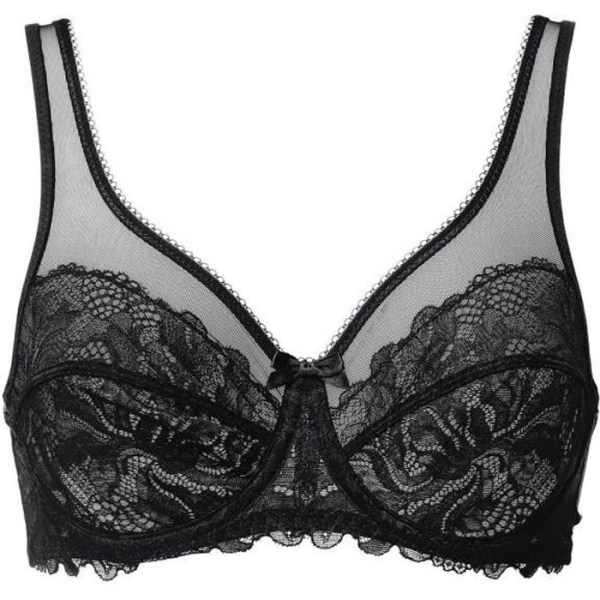 DIM Generous Essentiel Bra Black Women Svart 100°C