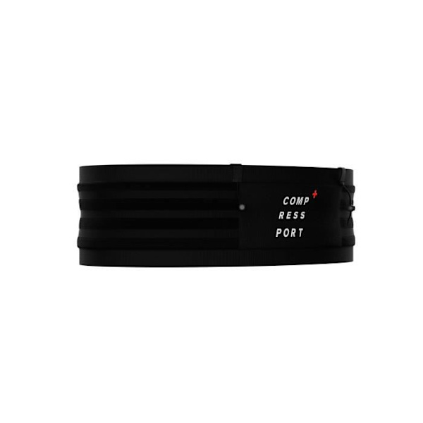Förvaringsbälte - Compressport - Free Pro - Svart - Ergonomisk - Andningsbar Svart M/L