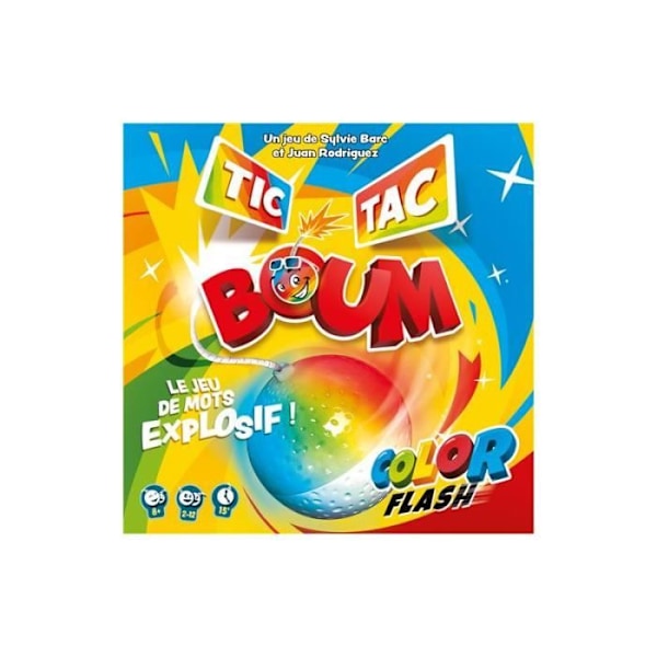 Tic Tac Boum färgblixt Flerfärgad