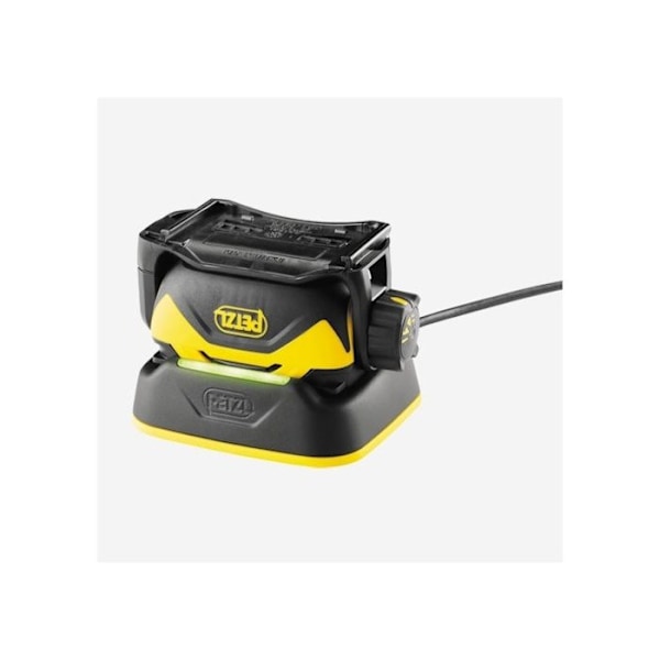 Strålkastare - PETZL - Pixa 3 R - 100 Lm - Batteritid 12 h - IP 67 vattentäthet svart och gult