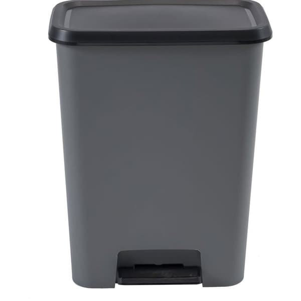 Pedalhink - CURVER - COMPATTA - 50 L - Grafitgrå - Polypropen antracit