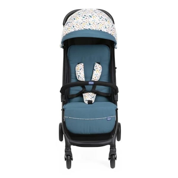 CHICCO Glee Joyful Teal Barnvagn - 4 hjul - Blå Blå