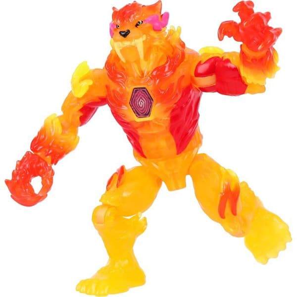Figur Mutator Atomic Earth Panthere - MRBEAST LAB - FLAME - 13 cm - Från 5 år