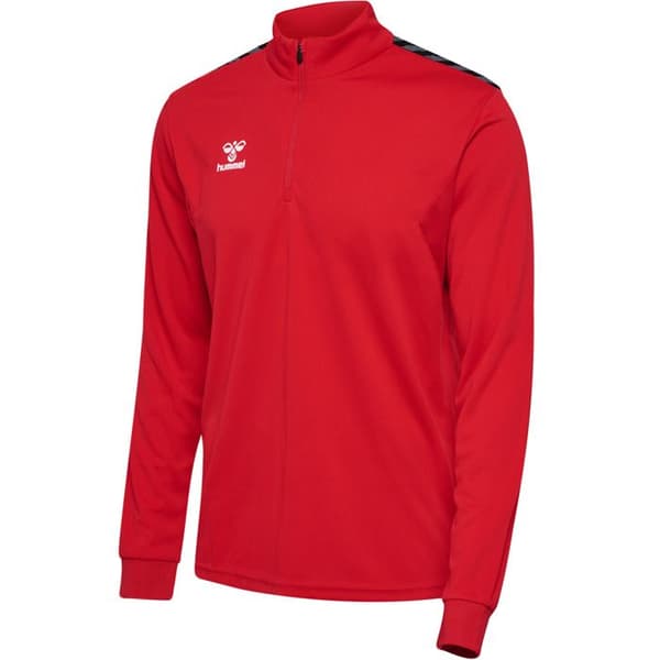Hummel Authentic halvdraget träningsjacka - röd röd jag