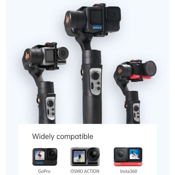 Gimbal 3-axlar - Hohem - iSteady Pro 4 - Sprutresistent - Batteritid 14 timmar - Bluetooth