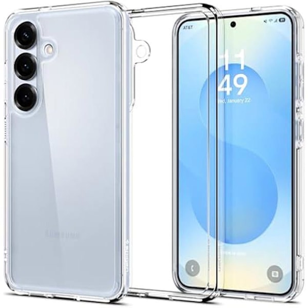 Coque - SPIGEN - Ultra Hybrid - Kompatibel med Samsung Galaxy S25 Plus - Transparent - Stötsäker Transparent