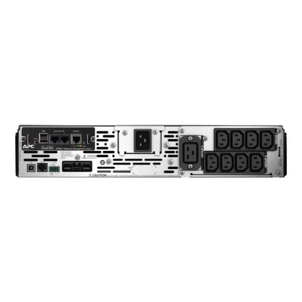 APC Smart-UPS X 2200 Rack-Tower LCD UPS (rackmonterbar - extern) AC 230 V 1980 Watt 2200 VA Ethernet 10-100, RS-232,...