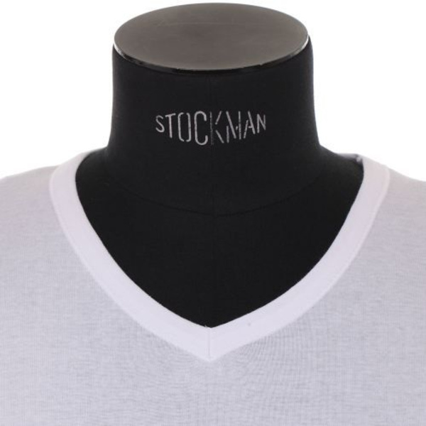 Förpackning med 2 t-shirts - V-ringad - Bomull - M
