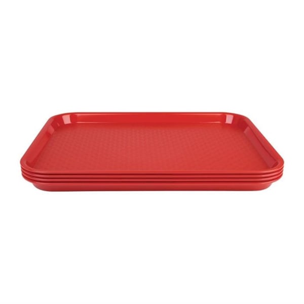 Plateau Snabbmat 415 x 305 mm - 7 färger - Kristallon - Mörkgrå - l415- L1- P1- h1 Mörkgrå