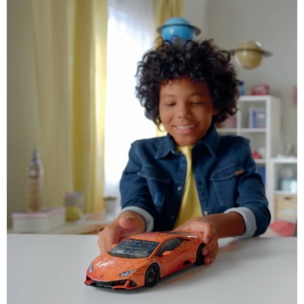 Lamborghini Huracán EVO 3D-pussel - Ravensburger - 108 bitar - utan lim - Från 8 år Orange