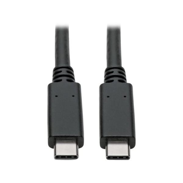 Tripp Lite U420-C03-G2-5A USB C-kabel - 0,91 m - 3,1 (3,1 Gen 2) - 10 000 Mbit/s - Svart