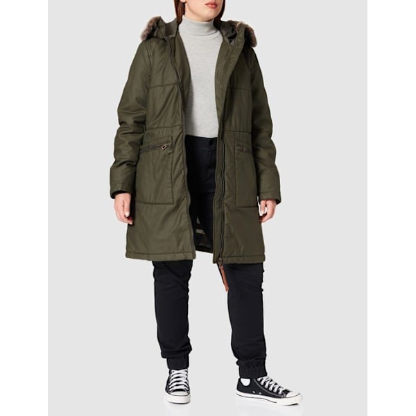 Kappa - peacoat - överrock Camel aktiva damkläder - 3109306F06 - Damkappa Oliv 38