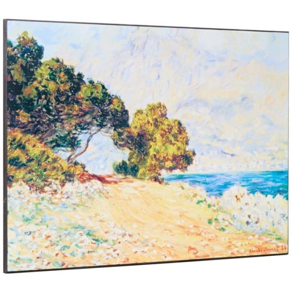 Canvastavla Artopweb ZA22019 MONET Cap Martin Dekorpanel, Trä MDF, Flerfärgad, 71x53 Cm