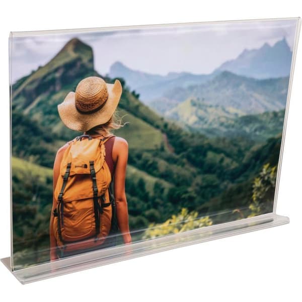 Exacompta 84159D - Presentationsfickor A4 - Transparent Crystal - Förpackning med 10 Klar kristall