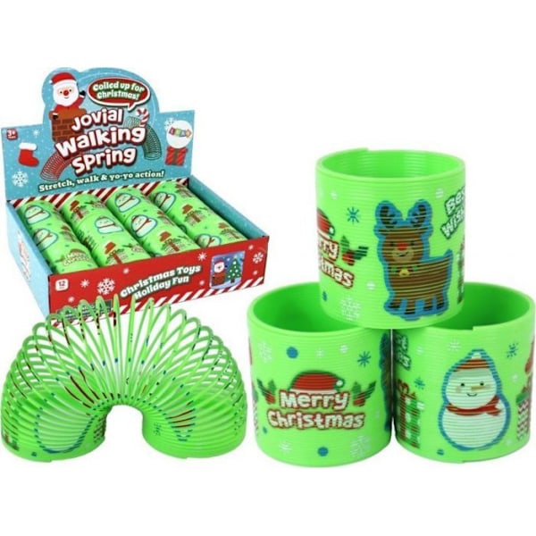 Poupon Leantoys - 16629 - Ikonisk Grön Vår Jultema Avkoppling 6CM