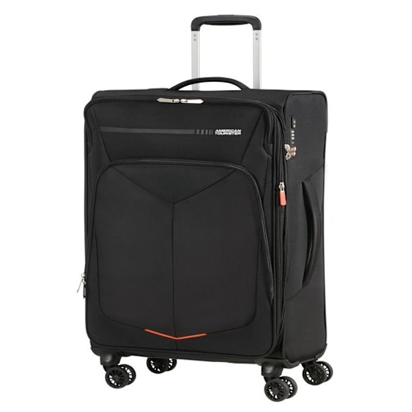 Resväska - American Tourister - Summerfunk Spinner 67 - Svart - 71,5 L - TSA Trolley svart