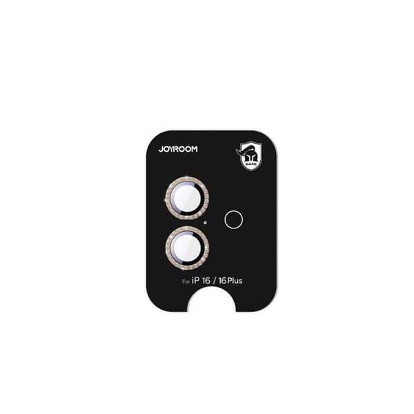 Joyroom Härdat glas skydd för iPhone 16 Pro / 16 Pro Max — Brun 9H (2 st) brun