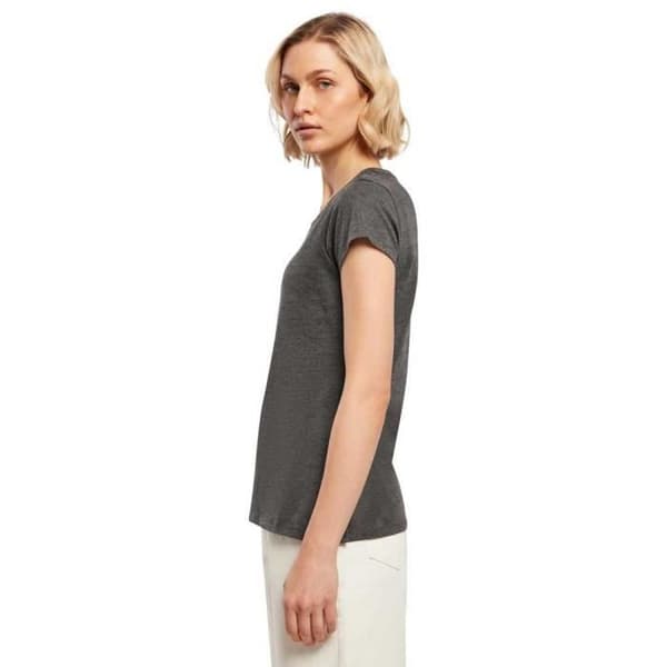Bygg ditt varumärke Basic T-shirt för damer, kol, dam XS - M