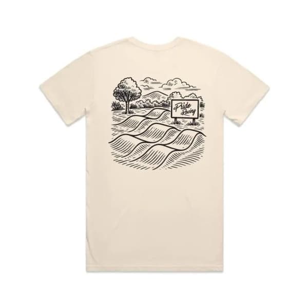 T-shirt Pride Racing Pumptrack ecru XL