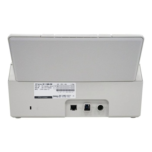 Scanner ADF - FUJITSU - SP-1120N - USB 3.2 - 600 x 600 DPI - 20 ppm - Färg Grå Grå